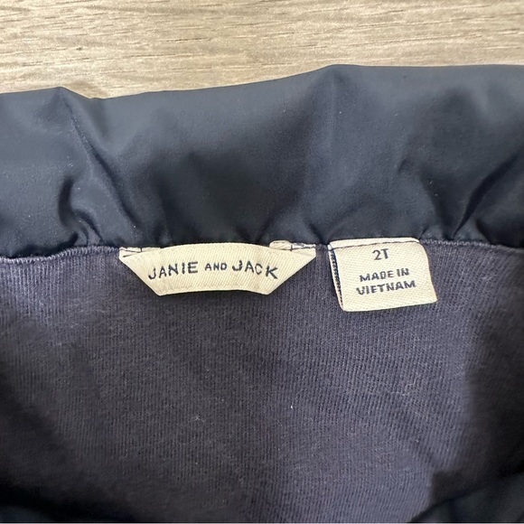Janie And Jack Varsity Lettermans Jacket Size 2T - Picture 5 of 9